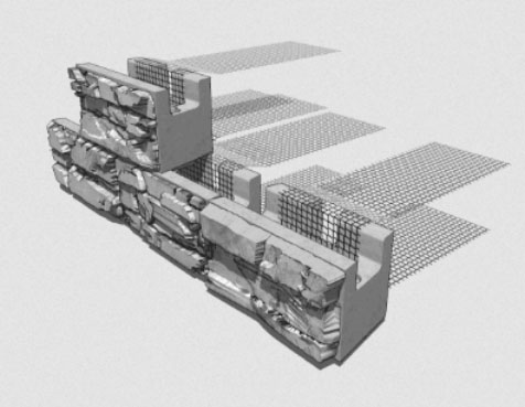 Positive Connection Retaining Wall