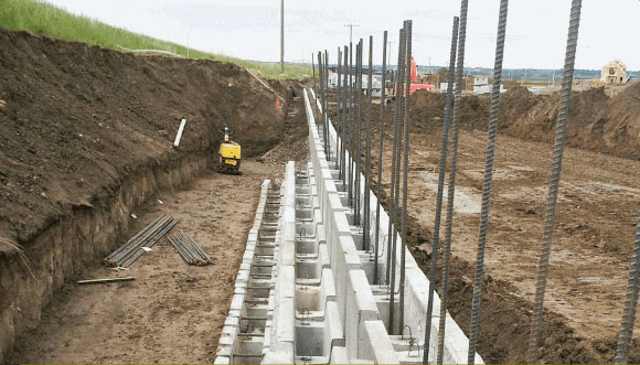 Cantilever Retaining Walls