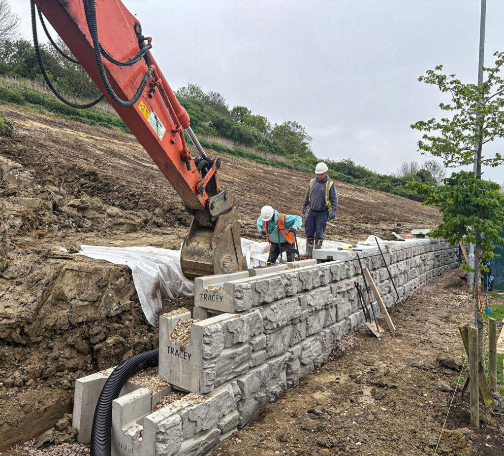 Cantilever Retaining Walls